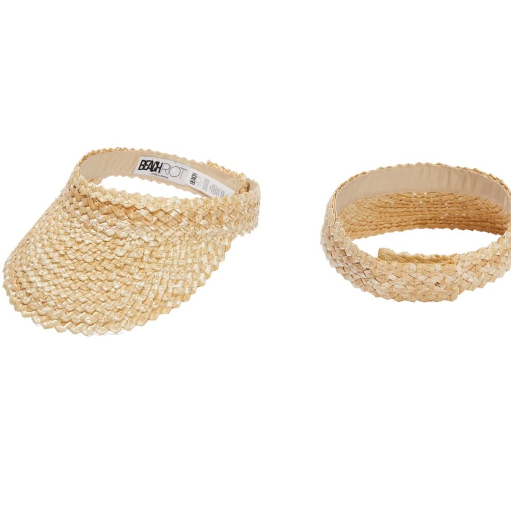 Beach Riot Straw Visor